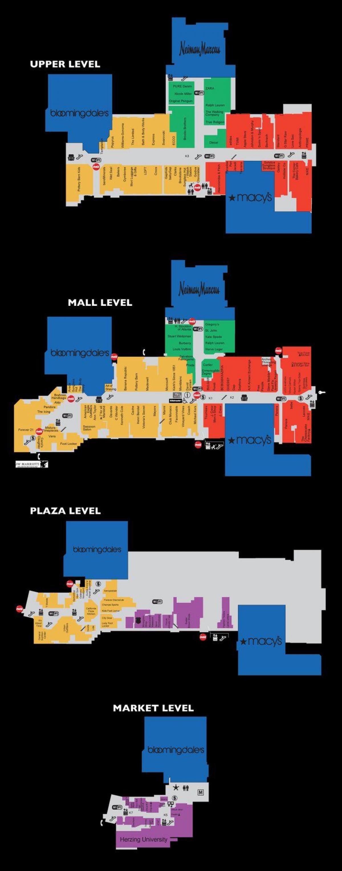 Lenox plaza mall mapa