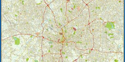 Kale-mapa Atlanta